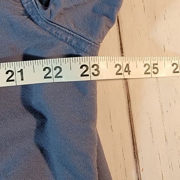 Chase Authletics Racing Blue Casual Button Down Long Sleeve Men's Size L - Picture 13 of 15